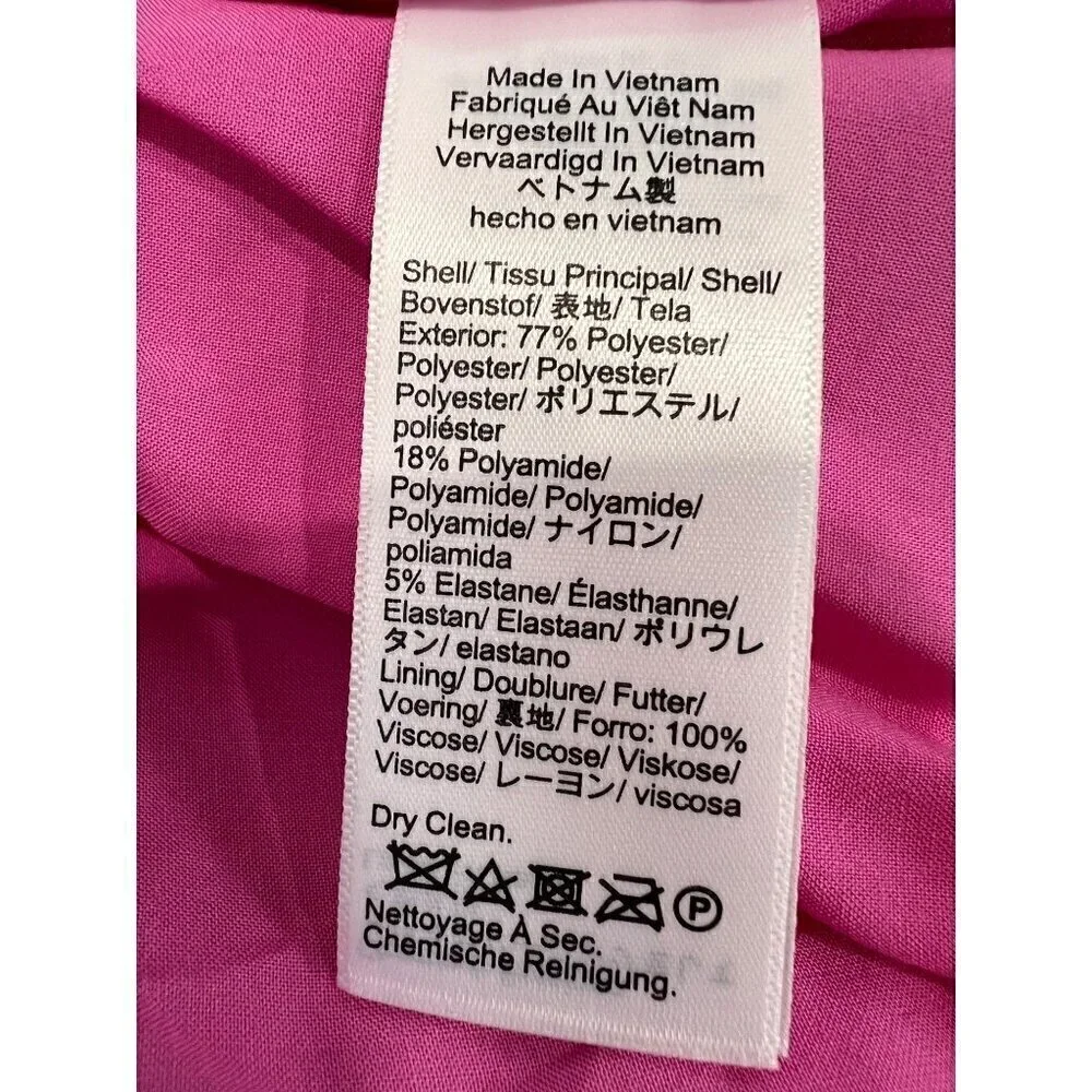 New J. Crew Collection Women's Size 6 Square neck Stretch Taffeta Dress